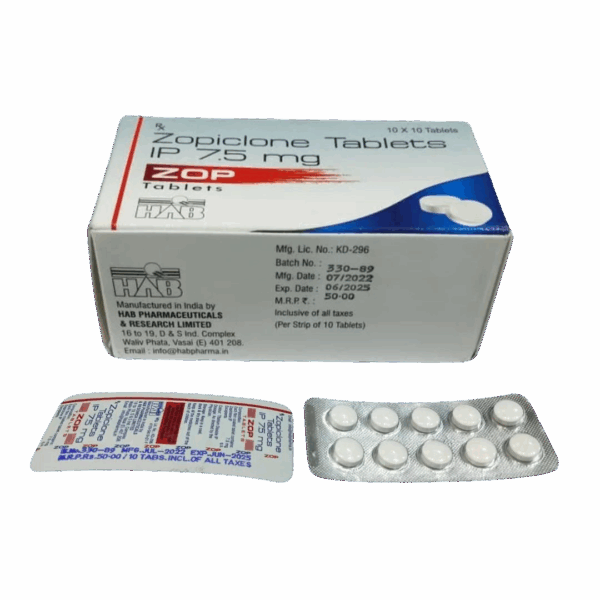 Zopiclone 7.5mg (White) - Image 2